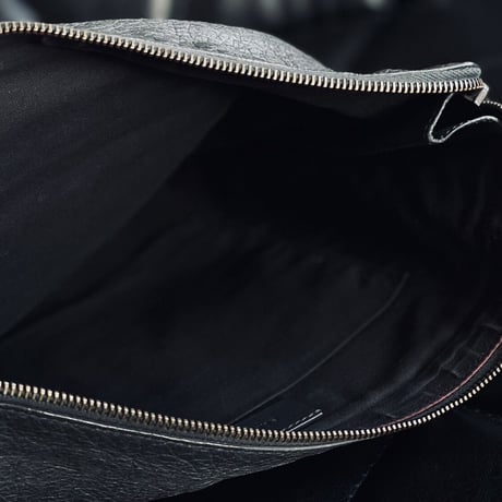 balenciaga leather clutch bag