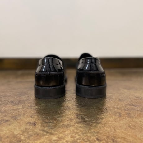 新品 carpe diem shinny calf loafer 43