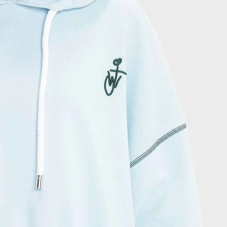 新品 jw anderson “短丈” sweat hoodie