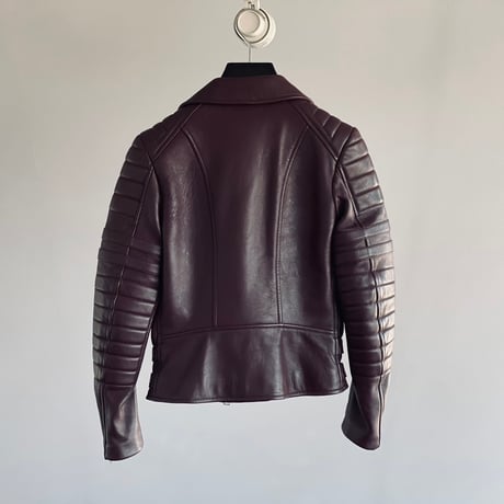 celine leather jacket