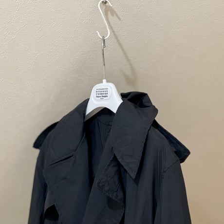 新品 maison margiela 2019ss trench coat black 38