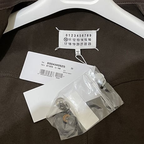新品 maison margiela 2021aw leather jacket 46