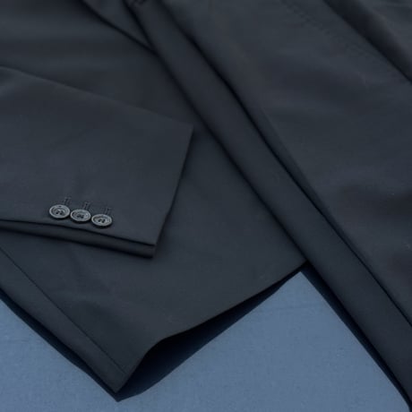 alexander mcqueen black setup suit