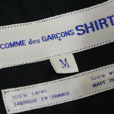 COMME des GARCONS SHIRT made in Flance wool coat
