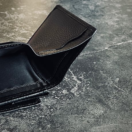 【final price】sample "シボ革” leather wallet
