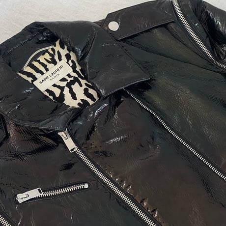 saint laurent paris by hedi slimane double riders jacket