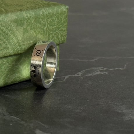 gucci adidas silver ring 23号