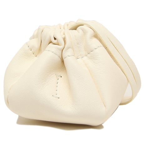 新品 jilsander leather logo pouch