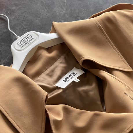 mm6 maison margiela over size trench coat