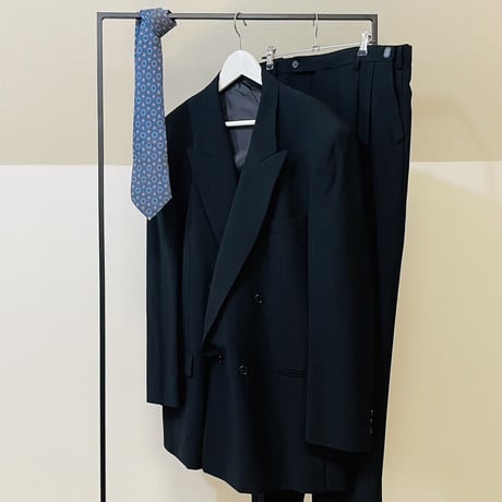 setup suit + hermes necktie #5