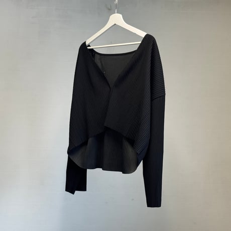 factory sample pleats cardigan jacket