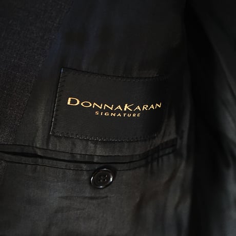 DONNA KARAN NEW YORK made in Italy double set up suit