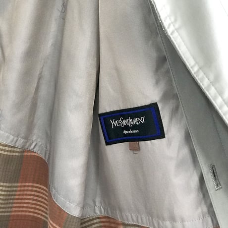 yves saint laurent long coat