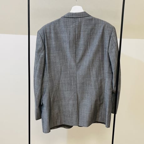 setup suit + hermes necktie #16