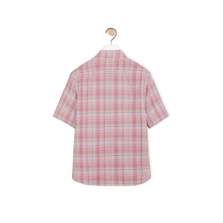 新品 loewe 2023ss anagram check shirt 41