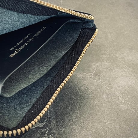 新品 comme des garcons leather wallet