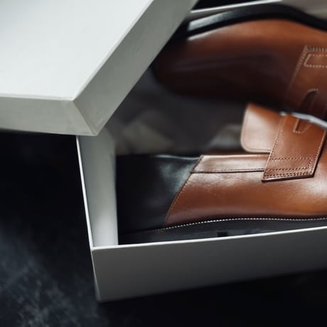 新品 maison margiela 2021ss tabi leather loafer 41