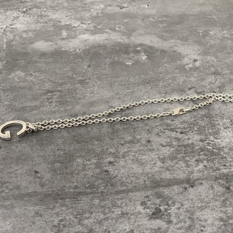 gucci 2021ss silver necklace