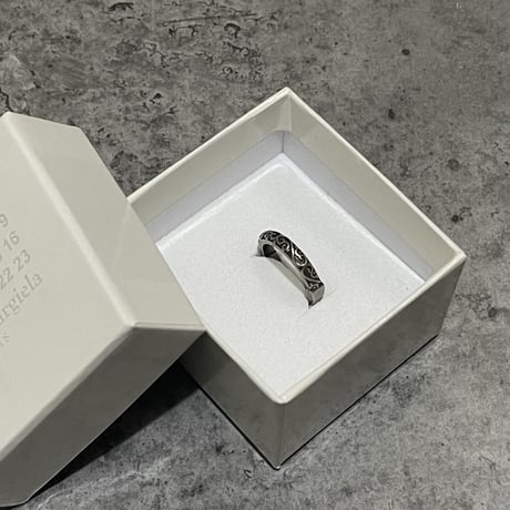新品 maison margiela 2022aw silver ring