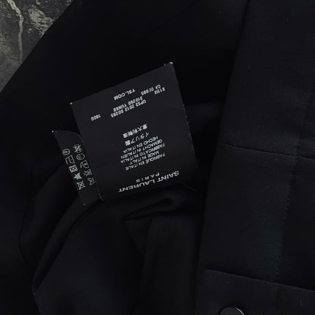 saint laurent paris wool shirt blouson
