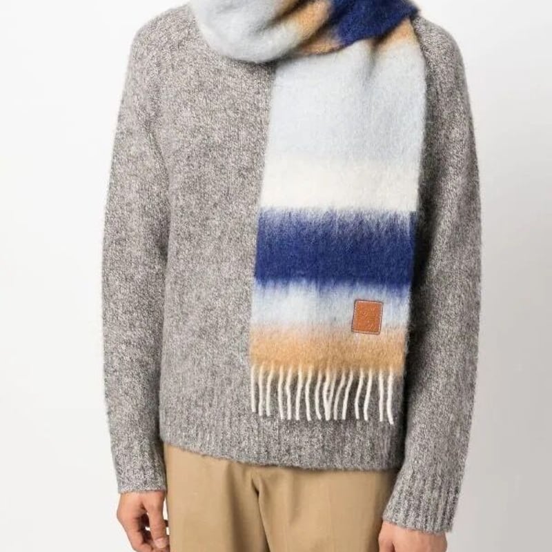新品 loewe 2022aw moher muffler | requality