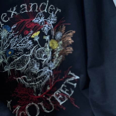 alexander mcqueen 2023aw skull logo sweat