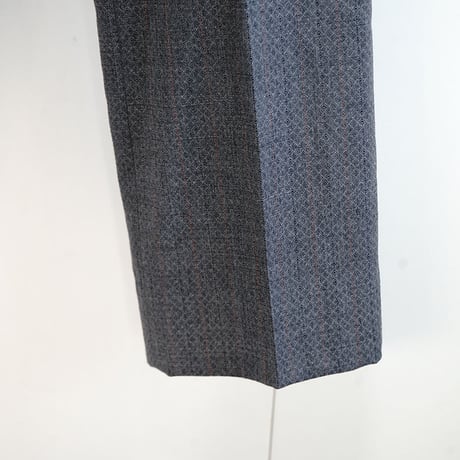 comme des garcons homme plus check trousers