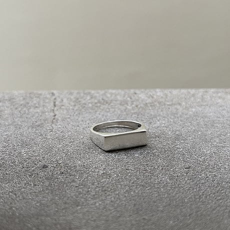 atelier sample silver925 ring"square" 14号