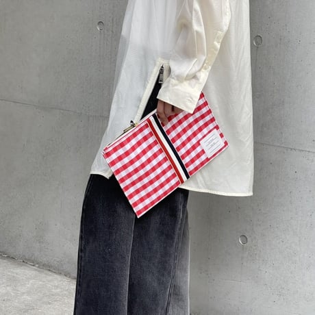 新品 thom browne 2020 made in Flance clutch bag