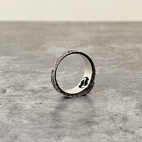 新品 gucci interlocking logo silver ring