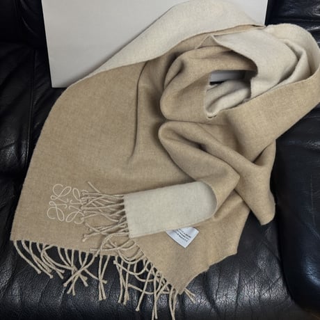 国内正規 loewe anagram cashmere muffler