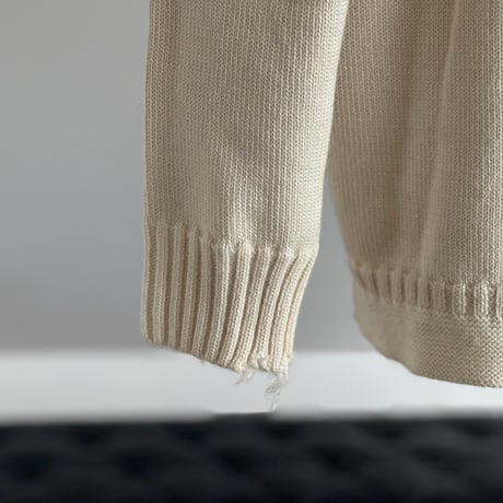 新品 maison margiela 2022aw "白タグ" aran knit M