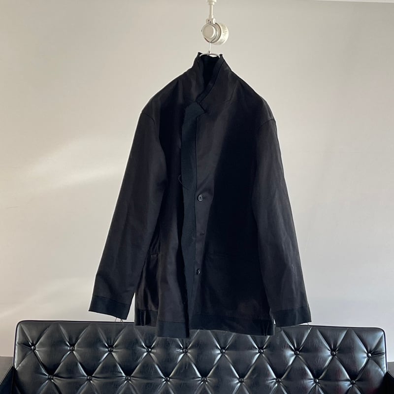 yohji yamamoto reversible wool gabardine jacket