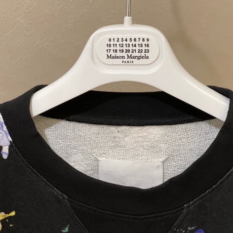 新品 maison margiela 2019ss "白タグ” kawaii print over size sweat