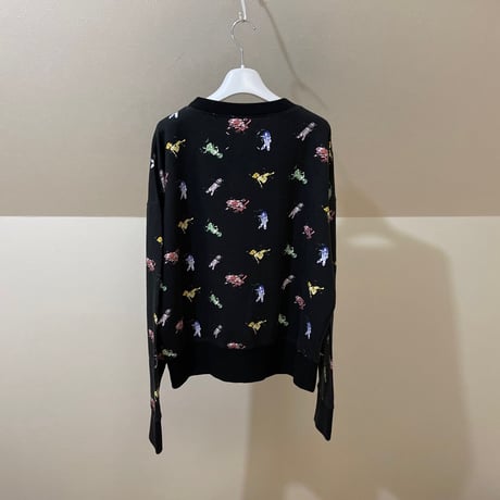 新品 maison margiela 2019ss "白タグ” kawaii print over size sweat