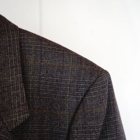 PIERRE BALMAIN check set up suit