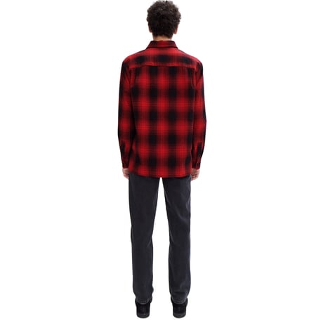 新品 apc 2024ss over size check shirt