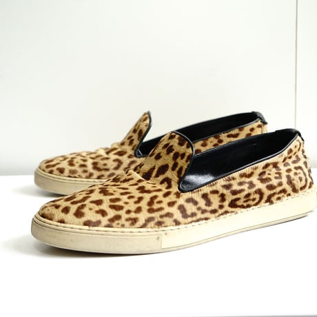 saint laurent leopard shose 43