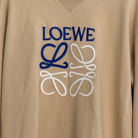 loewe 2024ss anagram sweat