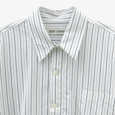 新品 our legacy oversize stripe shirt