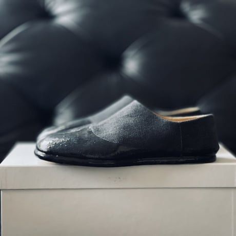 新品 maison margiela 2020aw tabi leather loafer