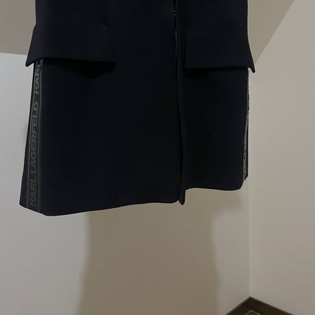新品 karl lagerfeld 2020aw no collar jacket 44