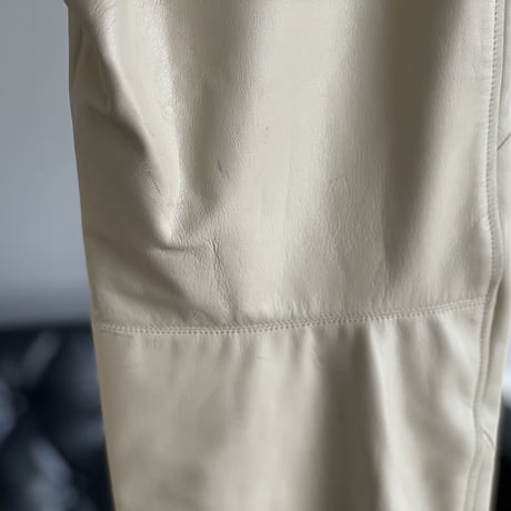 jilsander 2021aw leather pants
