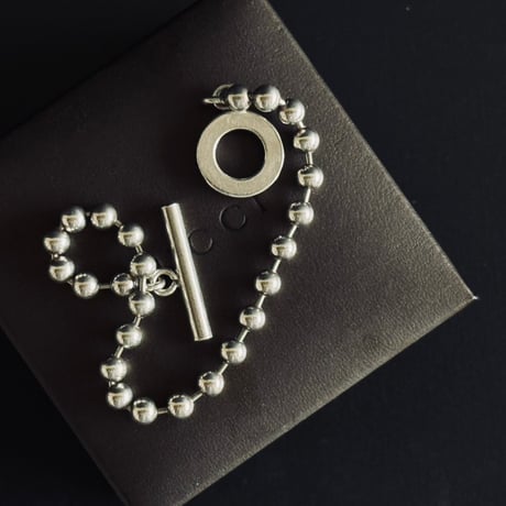 gucci ball chain silver 925 bracelet