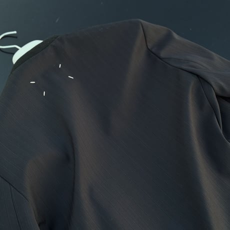 maison margiela collar less jacket
