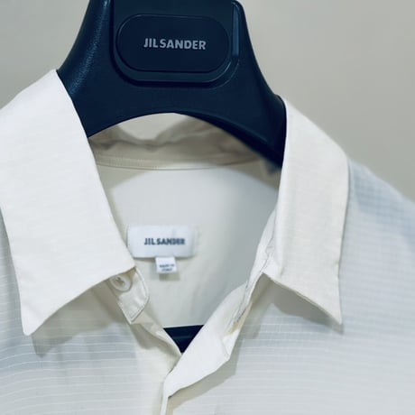 新品 jilsander 2018ss acetate long shirt