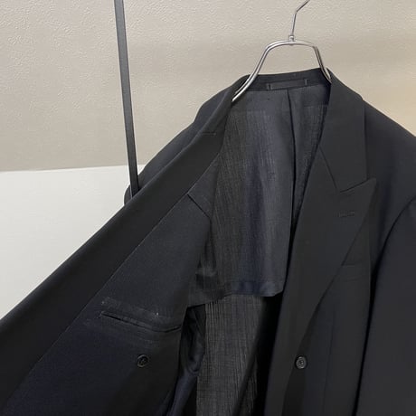 setup suit + hermes necktie #1
