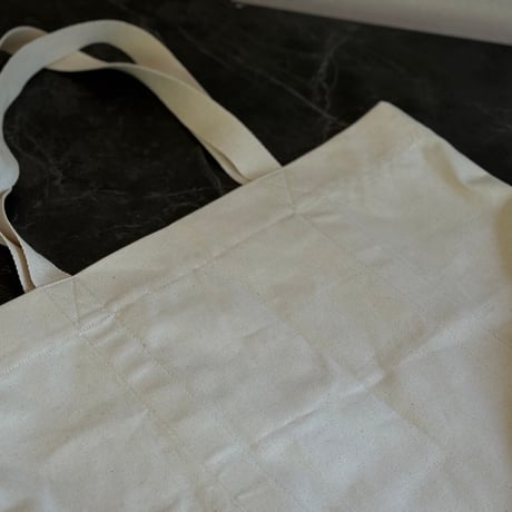 yohji Yamamoto "大容量" logo bag white
