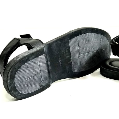 prada 2019ss leather sandals