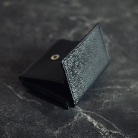 【final price】sample "シボ革” leather wallet